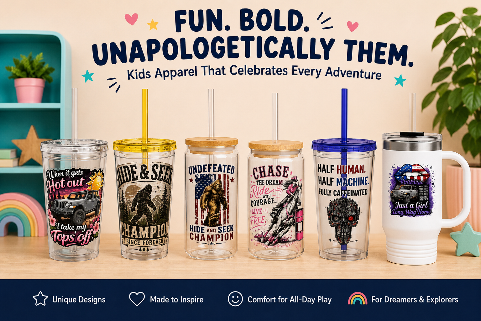 Straw Cups
