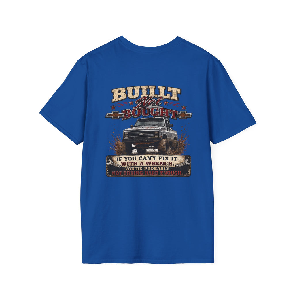 Built Not Bought - Chevrolet K30 Vintage Badge T-Shirt