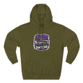 Jeep Hair Don't Care (Purple) Three-Panel Fleece Hoodie