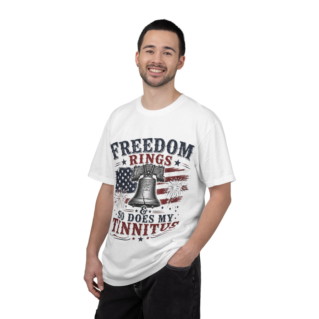 Patriotic 'Freedom Rings So Does My Tinnitus' T-Shirt