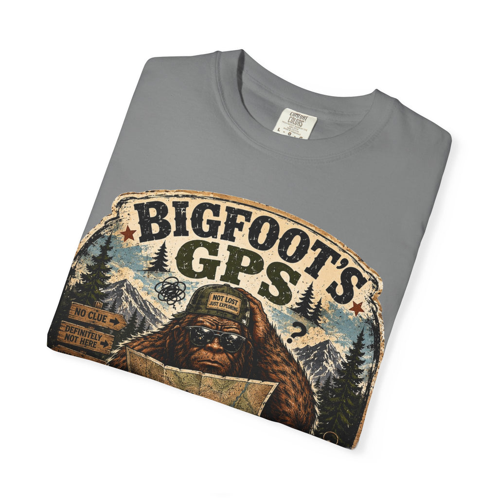 Bigfoot’s GPS Recalculating T-shirt