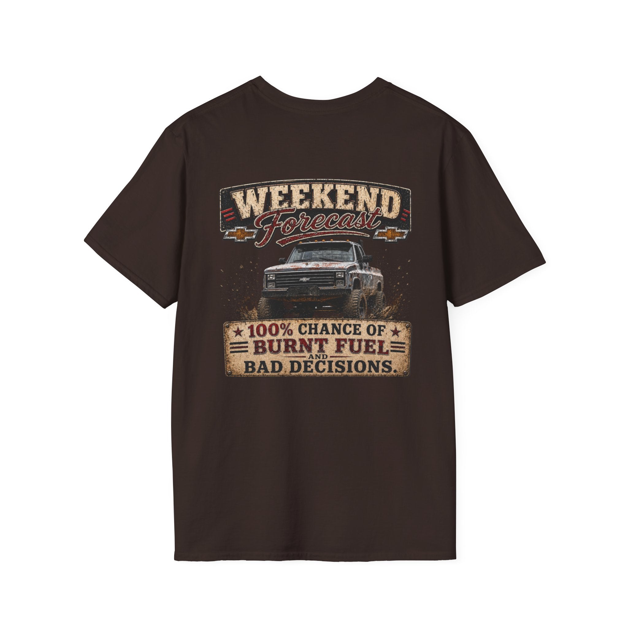 Weekend Forecast - Chevrolet K30 Vintage Badge T-Shirt