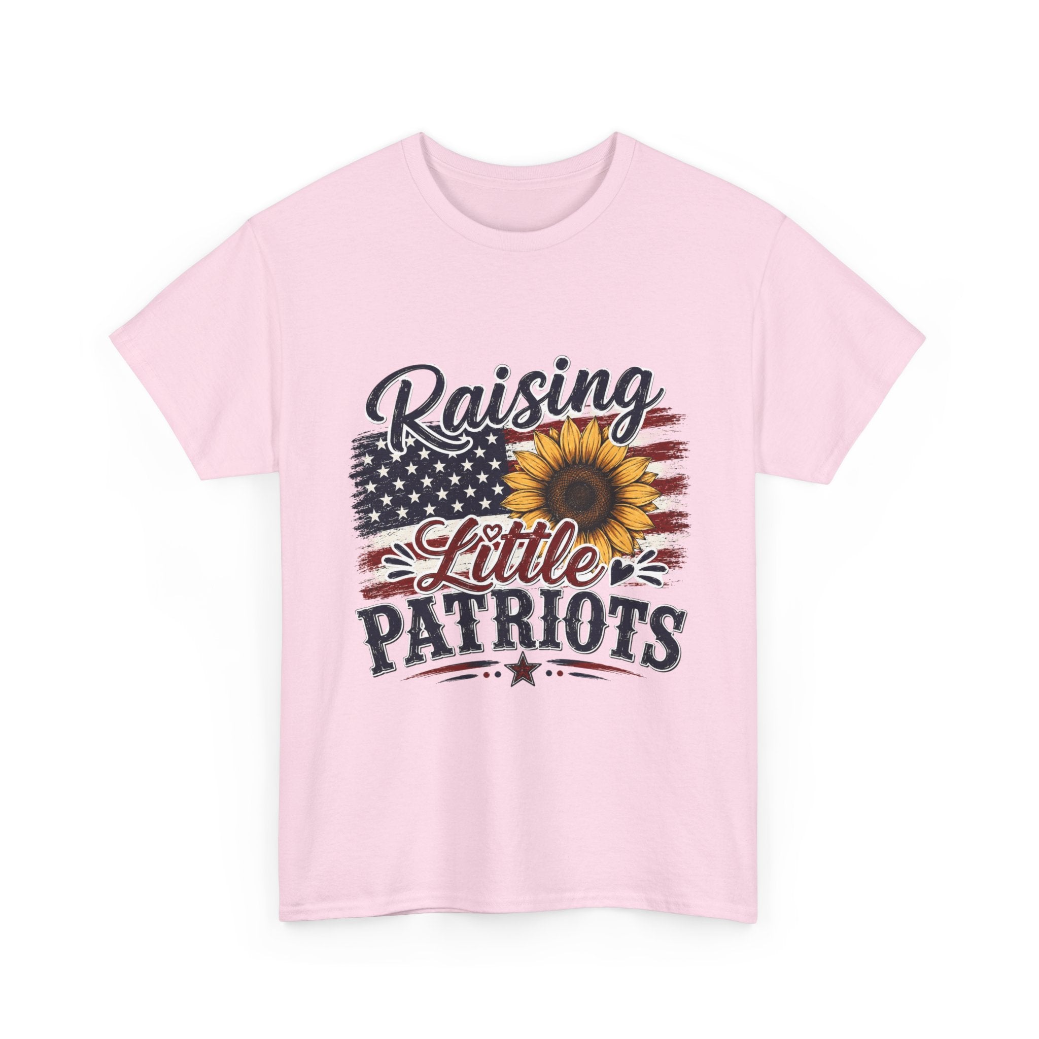 Raising Little Patriots 4th of July Tee — Patriotic Independence Day Tee