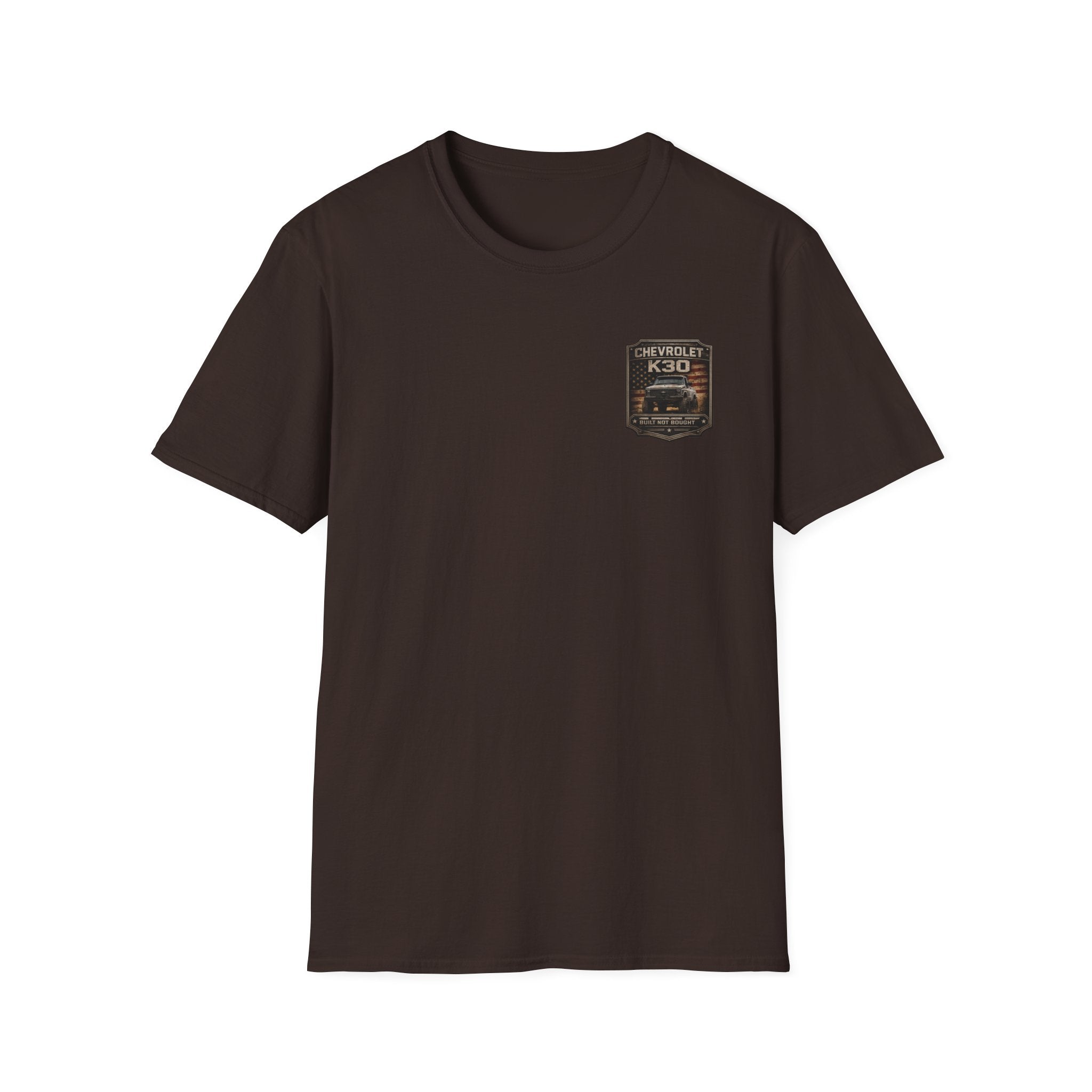 Square Body Soul - Chevrolet K30 Vintage Truck Pocket T‑Shirt