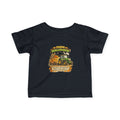 Farm Halloween Tractor Pumpkin Patch "Hauling Pumpkins Before Breakfast" — Infant Tee