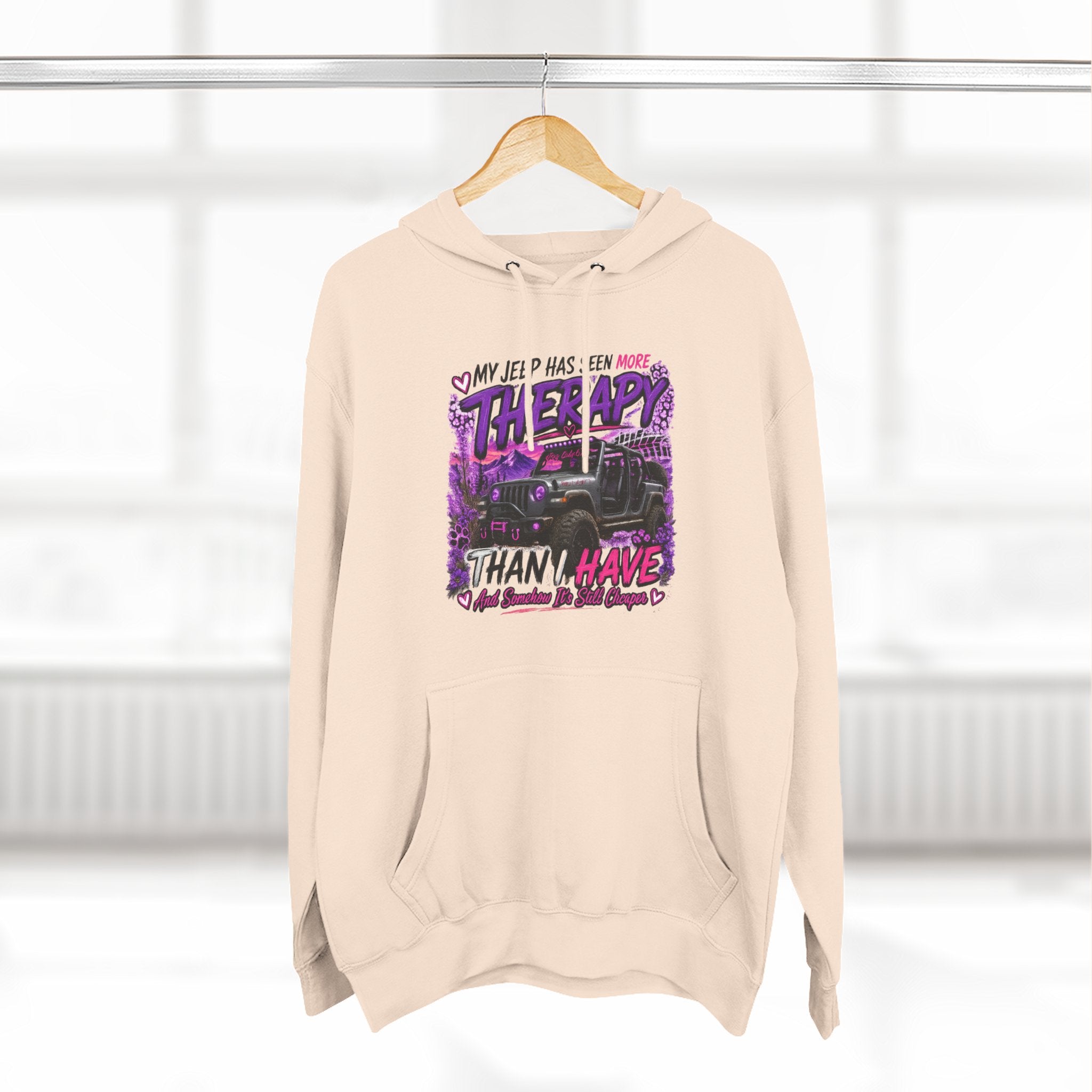 Jeep Lover Hoodie – Vintage Off-Road Truck Graphic Pullover (They Had Seen Better Days)