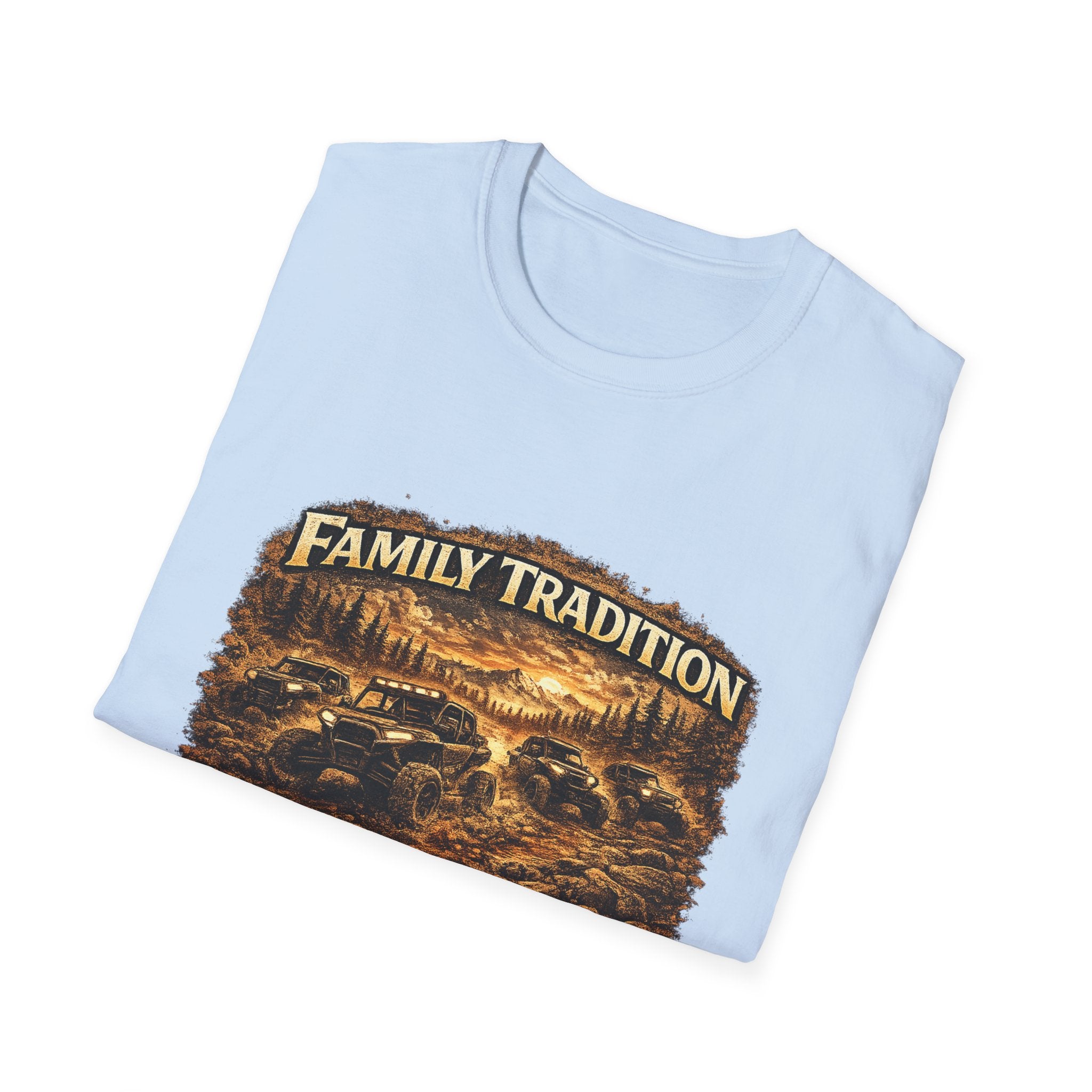 "Family Tradition" Off-Road Truck Vintage Graphic — T-Shirt