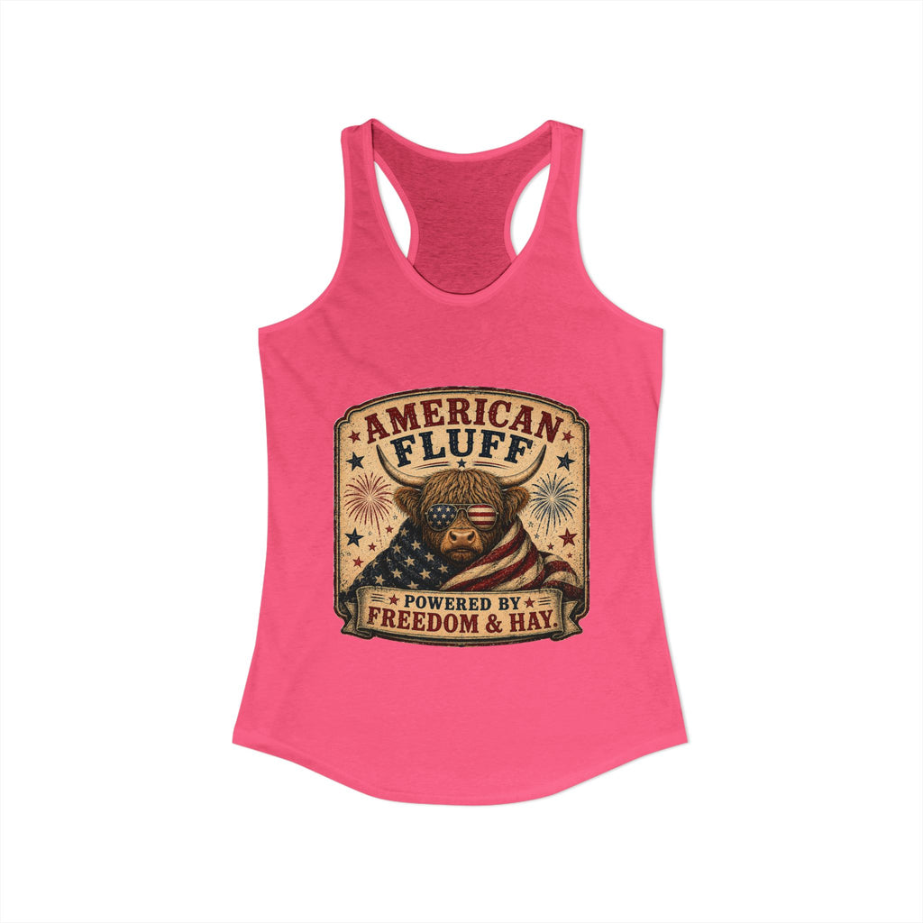 American Fluff Women's Ideal Racerback Tank