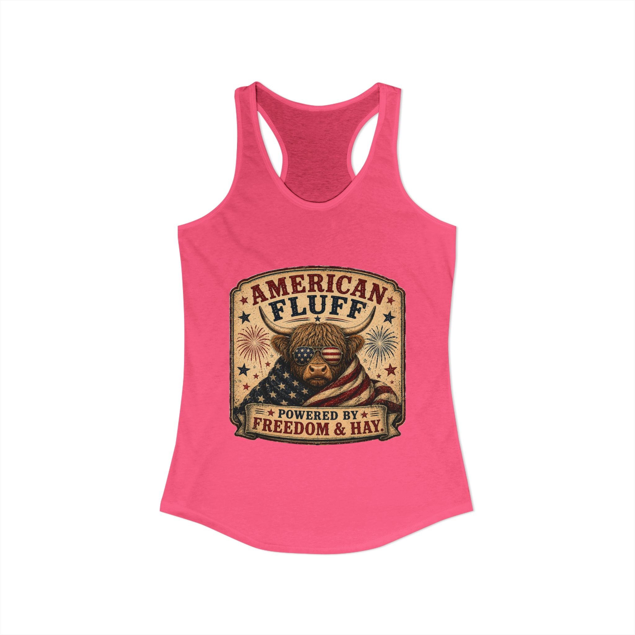 American Fluff Women's Ideal Racerback Tank