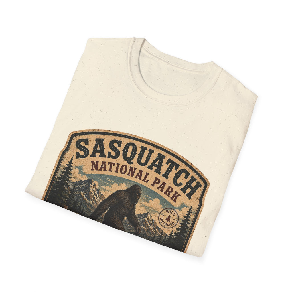 Sasquatch National Park T-Shirt — "Population: Maybe" Vintage Bigfoot Tee