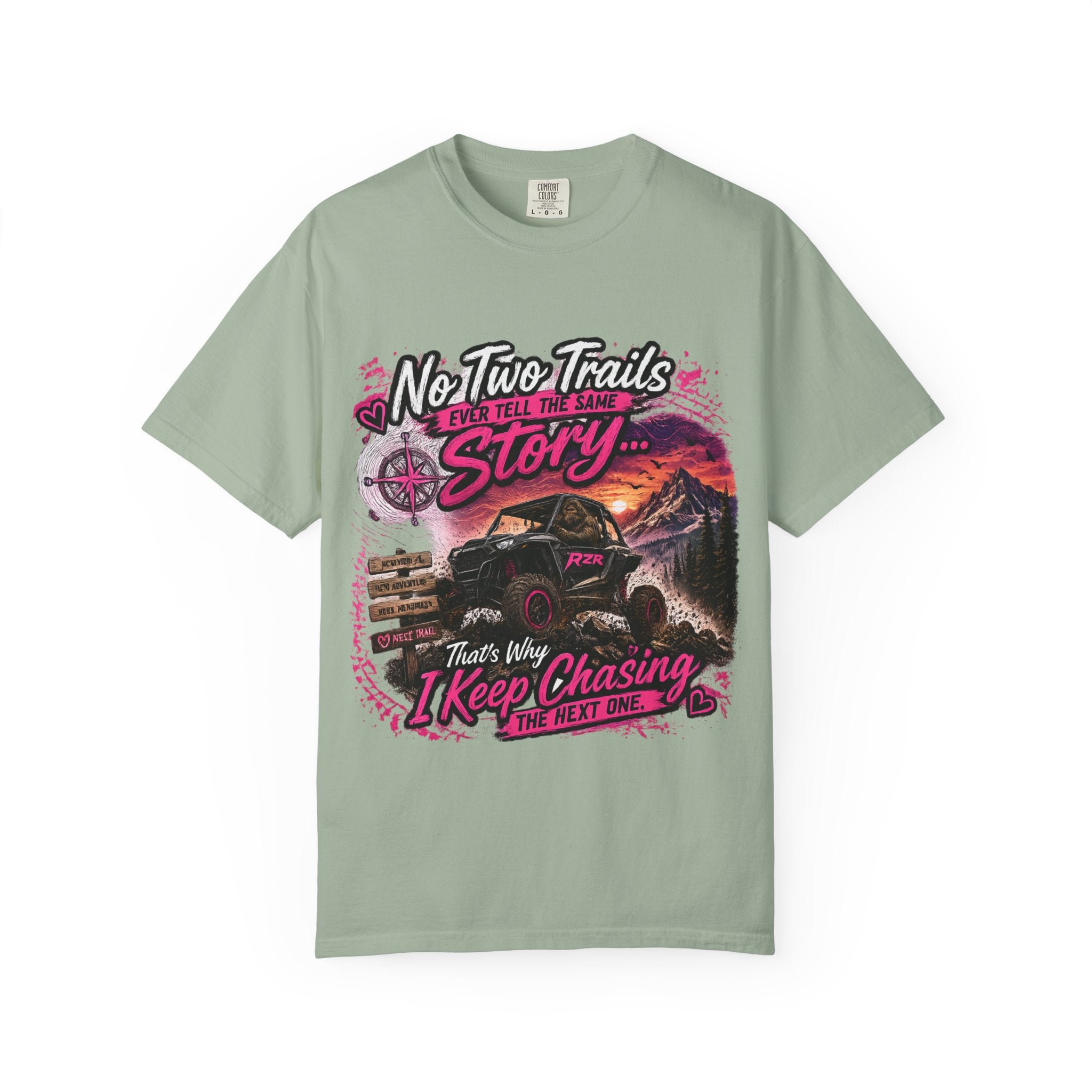 Off‑Road Truck T‑Shirt — “No Two Trails Ever Tell the Same Story” Adventure Tee