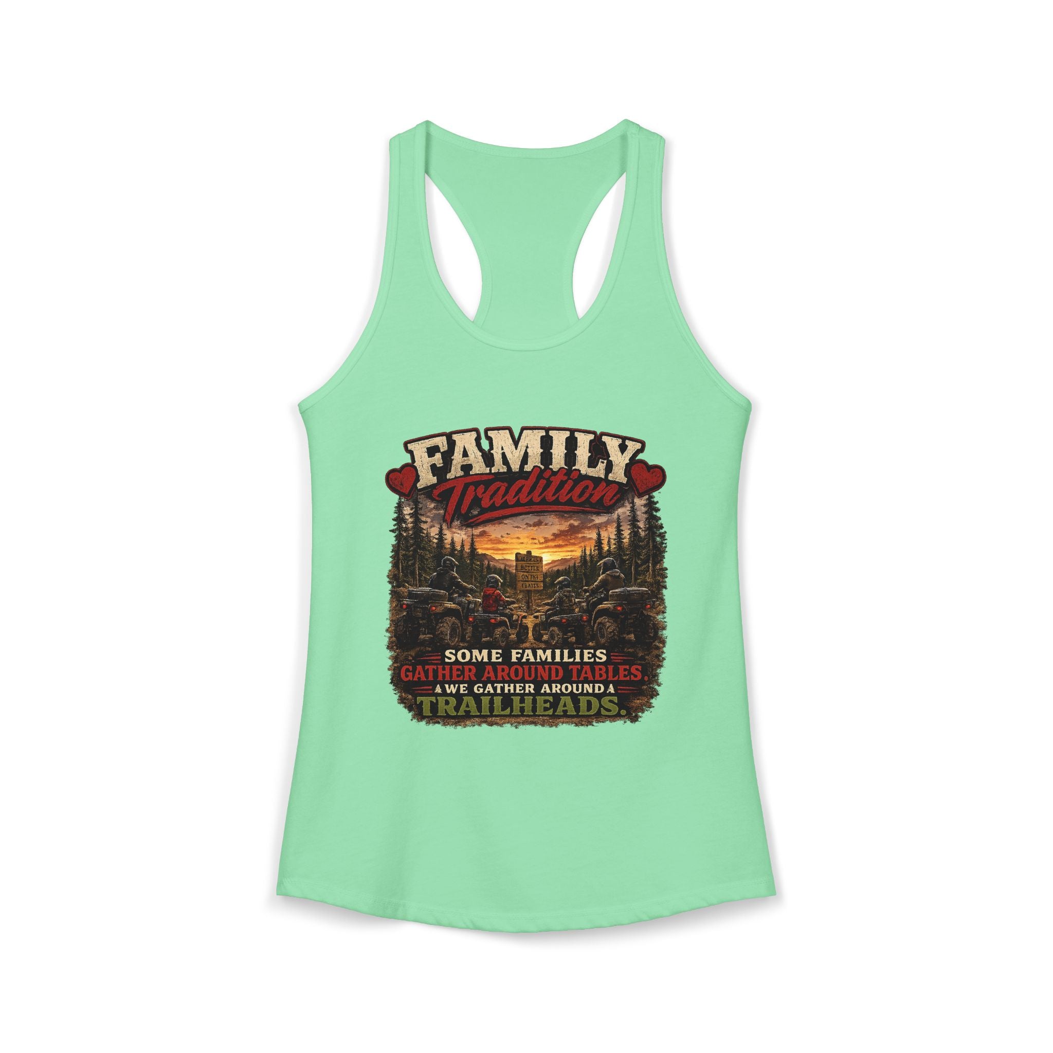Family Tradition Women's Ideal Racerback Tank