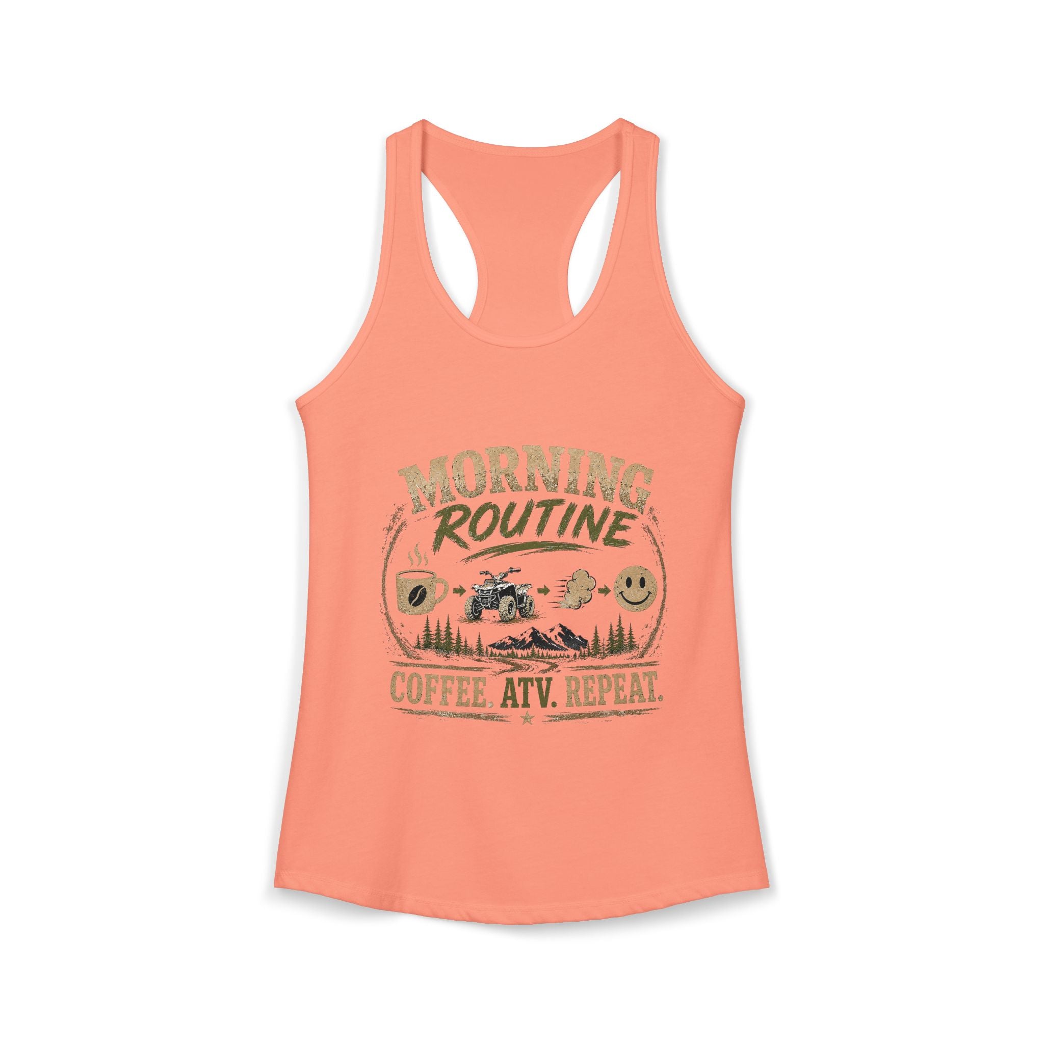 Morning Routine Women's Ideal Racerback Tank
