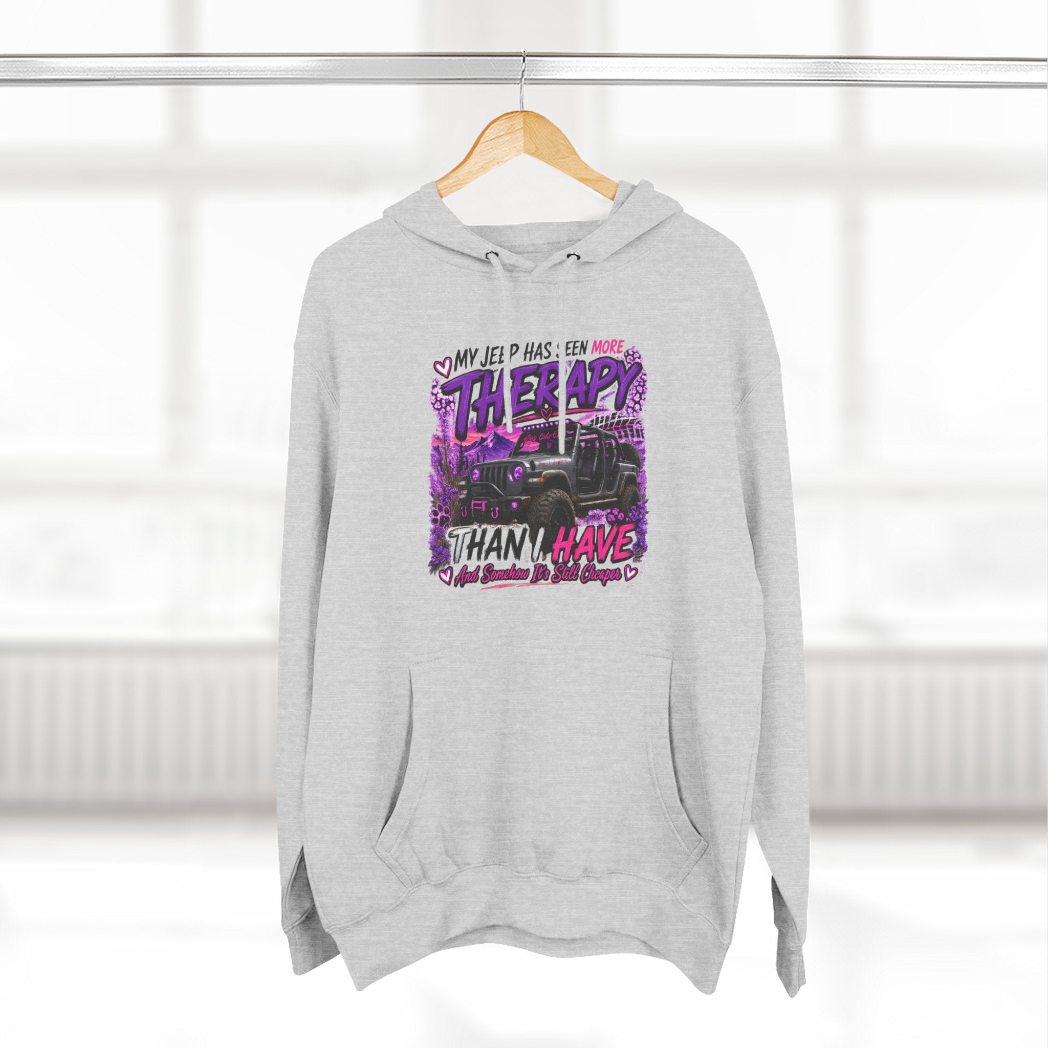 Jeep Lover Hoodie – Vintage Off-Road Truck Graphic Pullover (They Had Seen Better Days)