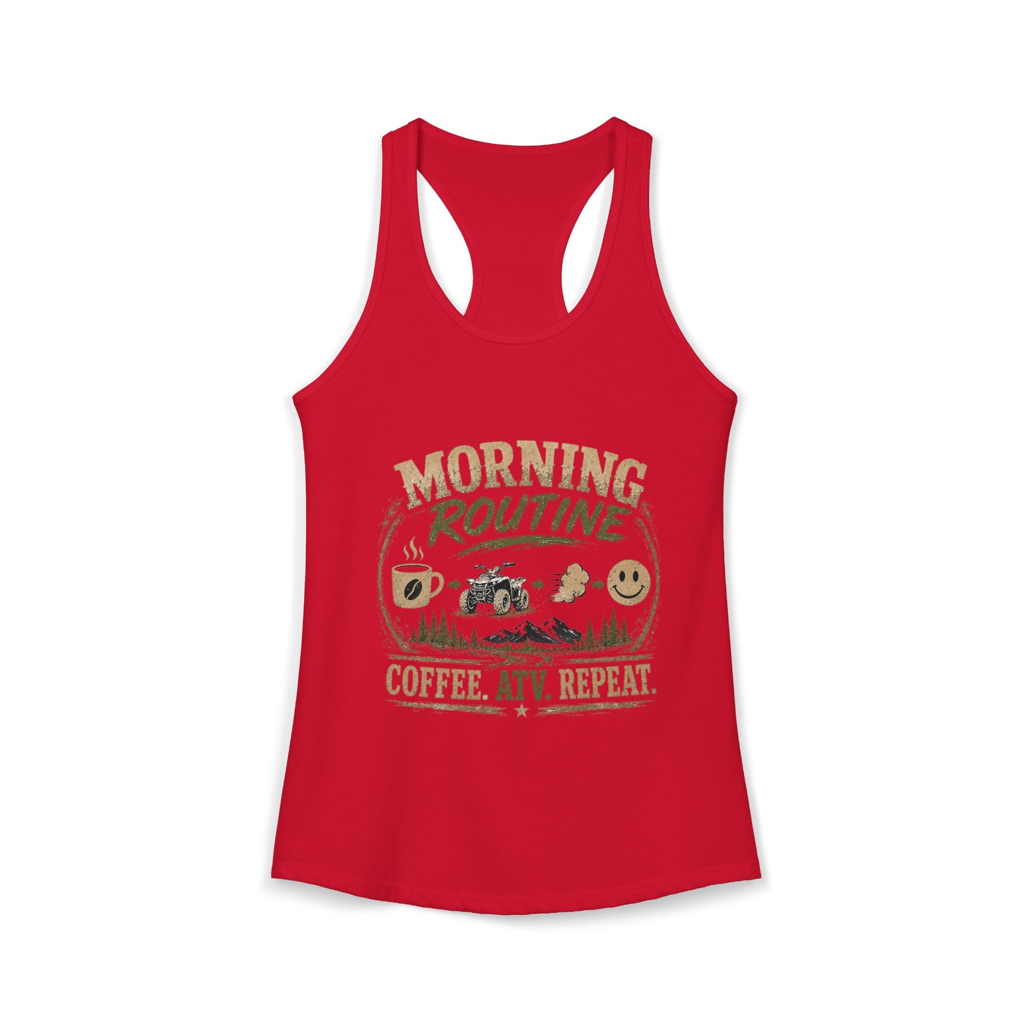 Morning Routine Women's Ideal Racerback Tank