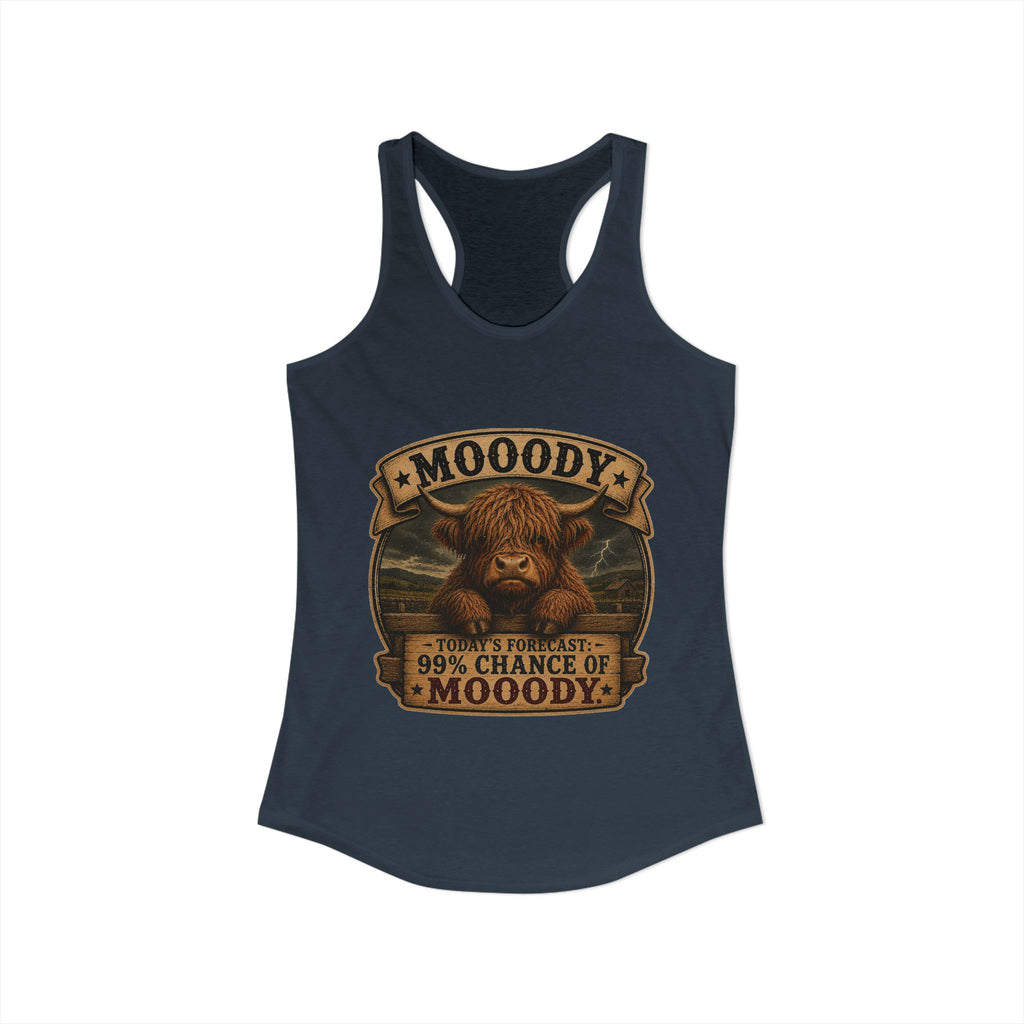 Mooody Highland Women's Ideal Racerback Tank