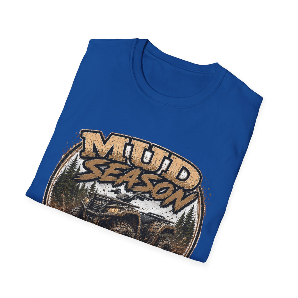 Mud Season T‑Shirt — 'Mud Season' ATV Off‑Road Graphic Shirt (Funny Car Wash Quote)