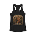 Farmhouse Therapist Highland Cow Women's Ideal Racerback Tank