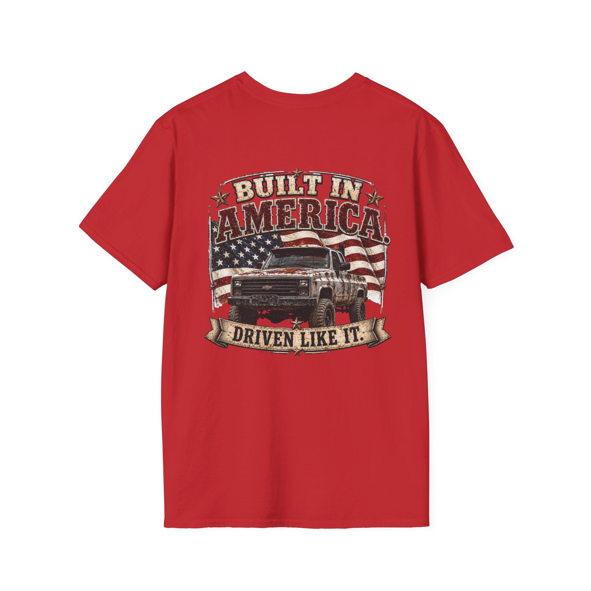 Built in America - Chevrolet K30 Vintage Badge T-Shirt