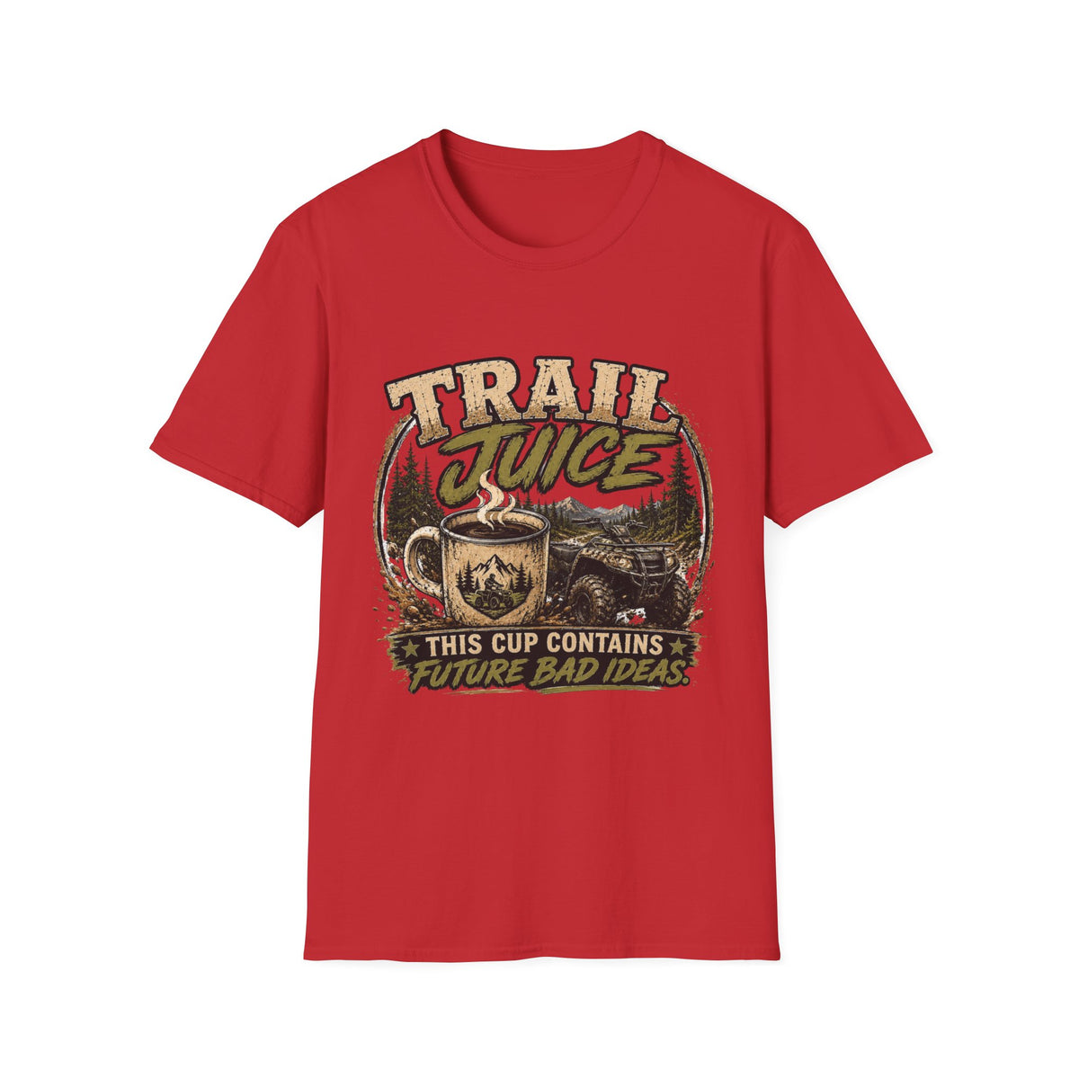 Trail Juice T-Shirt — Vintage Outdoor Camping Graphic
