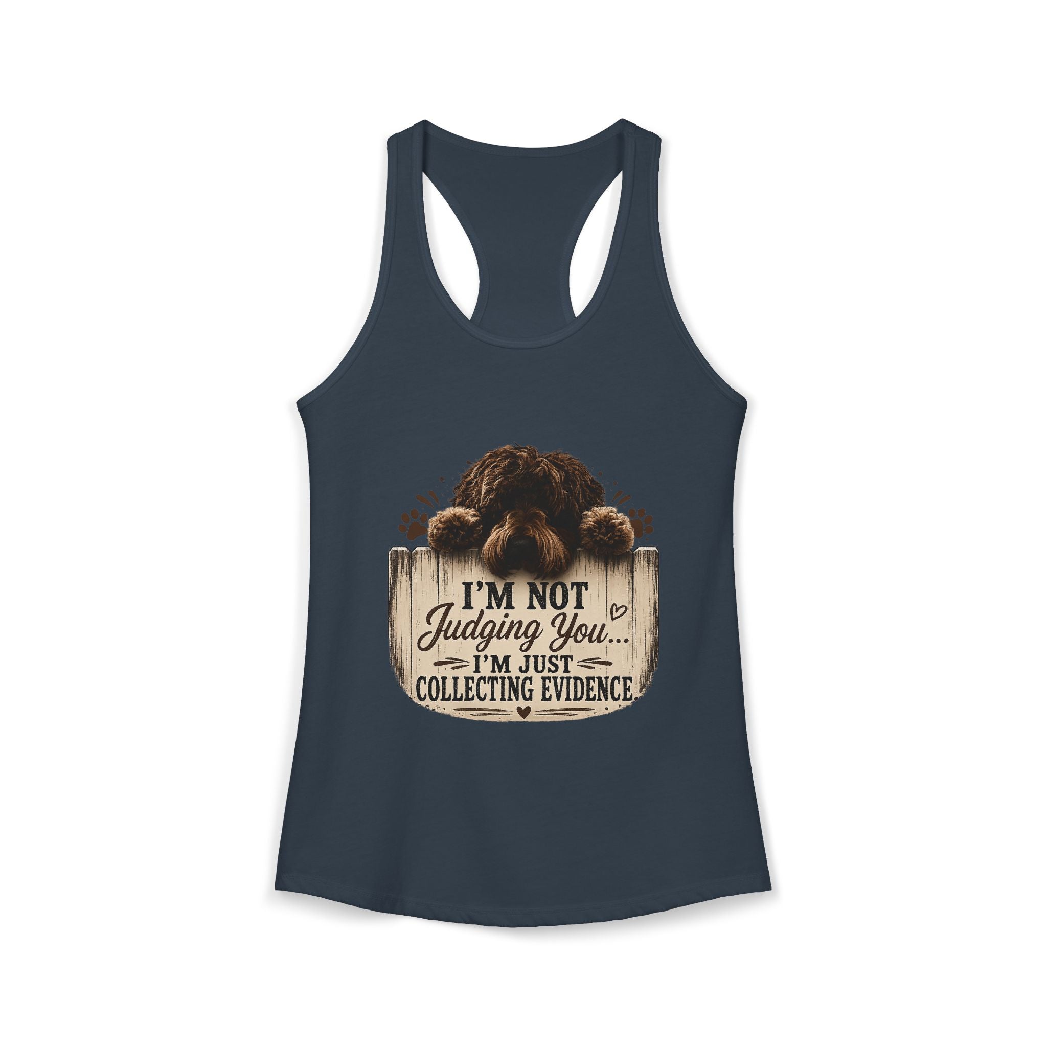 I'm Not Judging Women's Ideal Racerback Tank
