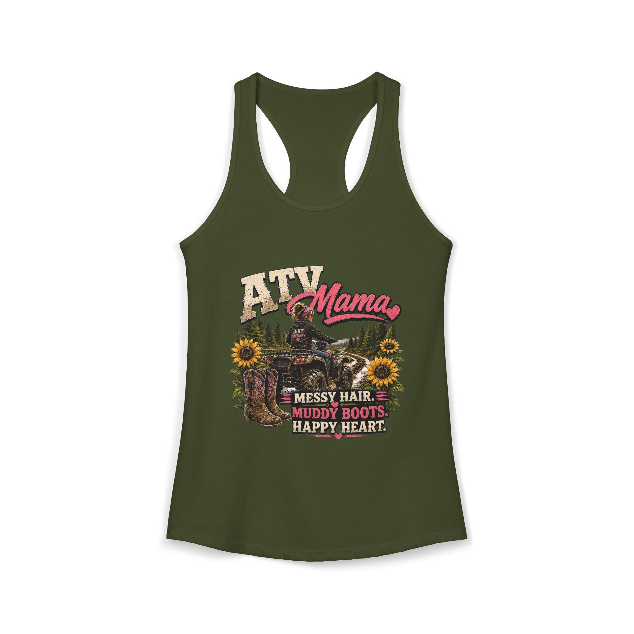 ATV Mama Women's Ideal Racerback Tank