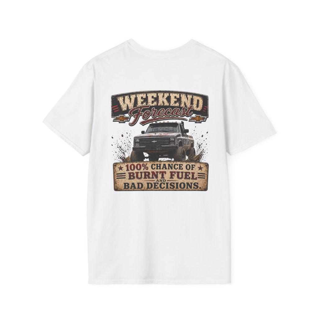 Weekend Forecast - Chevrolet K30 Vintage Badge T-Shirt