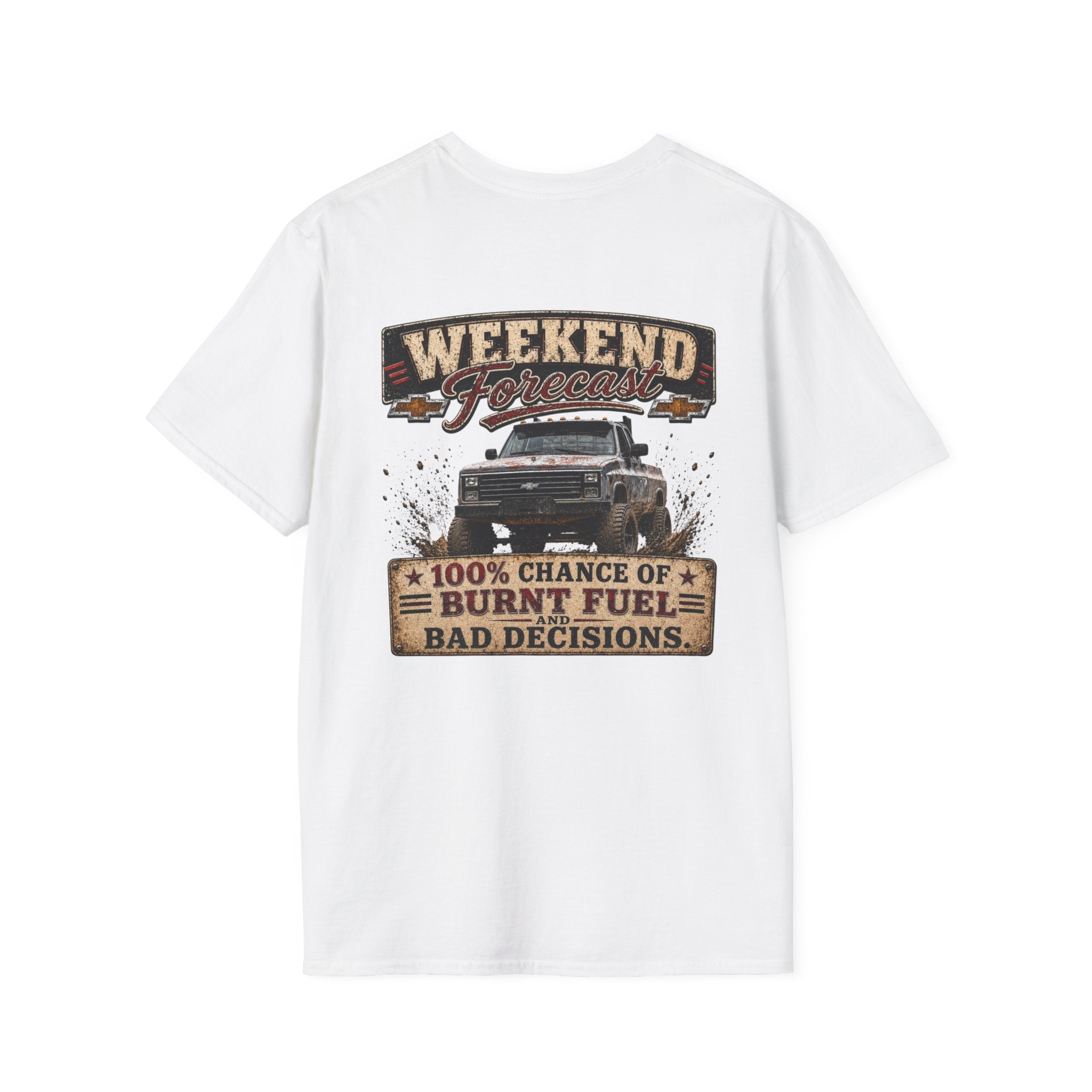 Weekend Forecast - Chevrolet K30 Vintage Badge T-Shirt