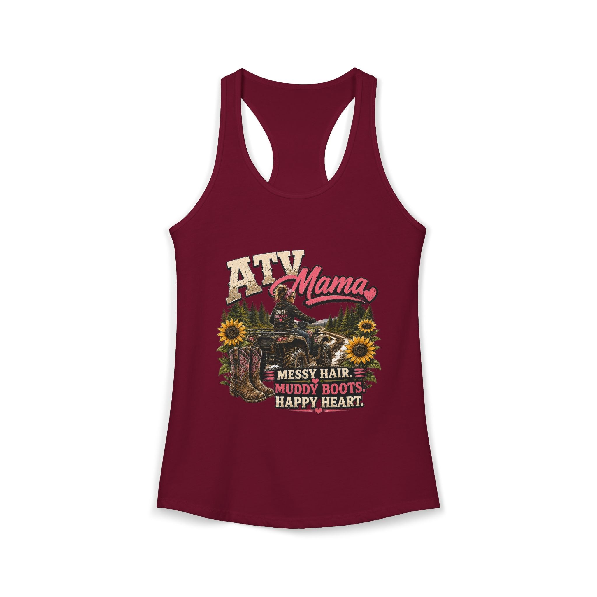ATV Mama Women's Ideal Racerback Tank