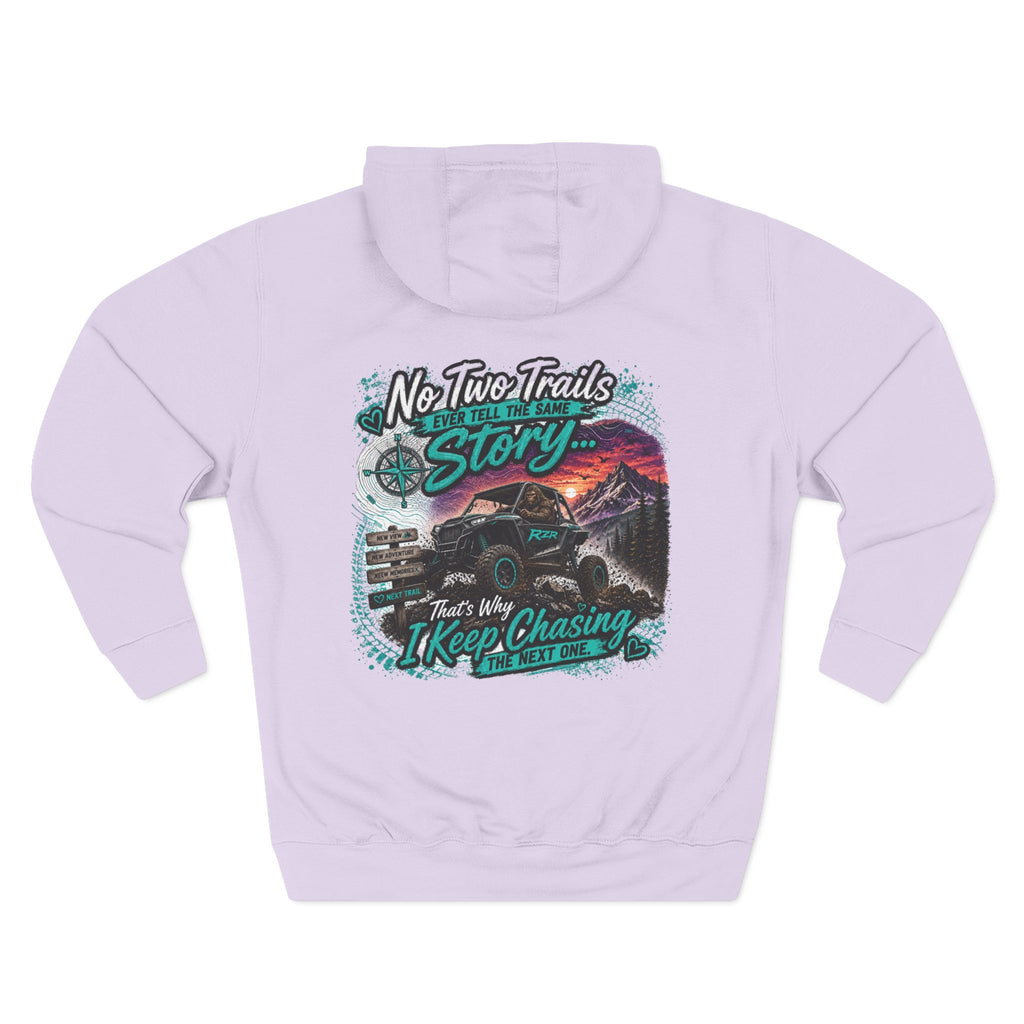"No Two Trails Tell the Same Story" Adventure Graphic Pullover - Off-Road Hoodie