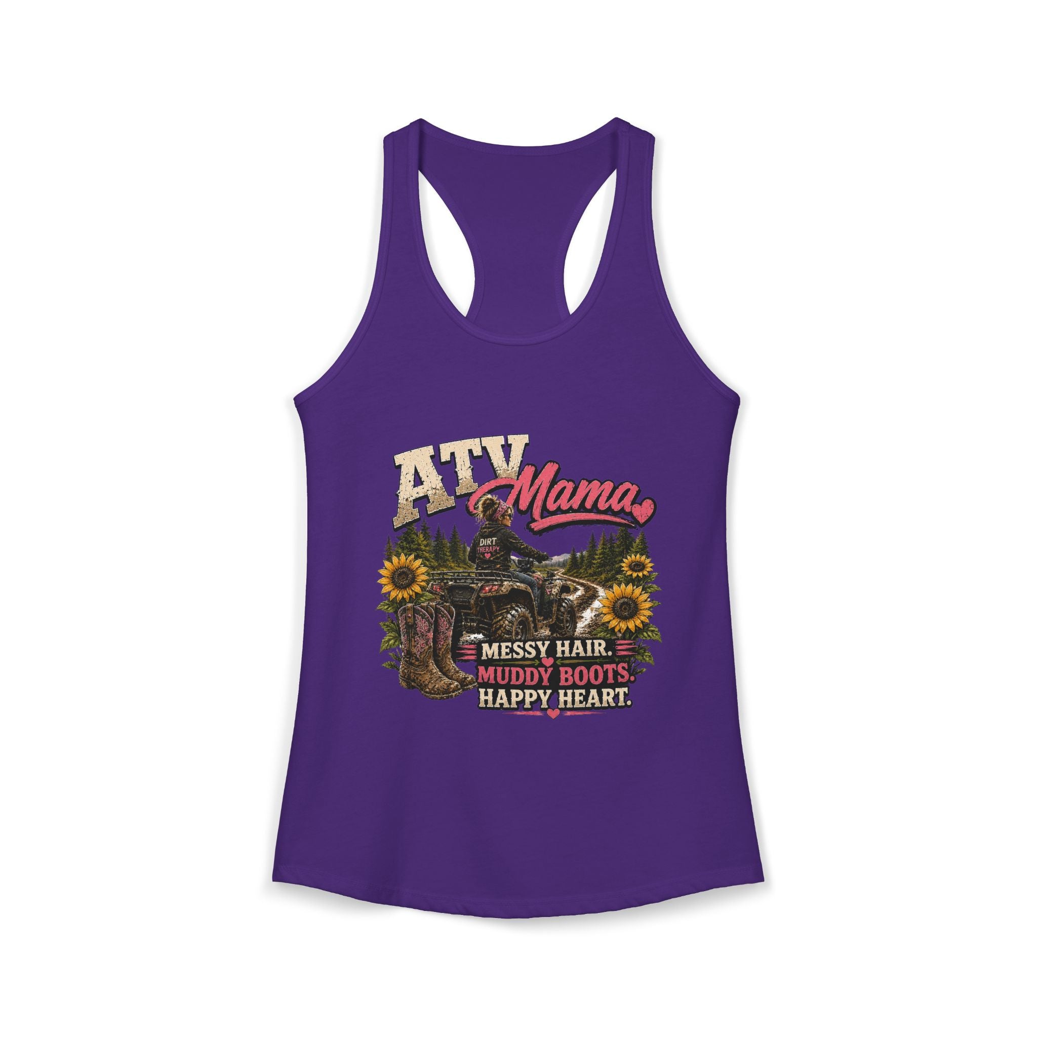 ATV Mama Women's Ideal Racerback Tank
