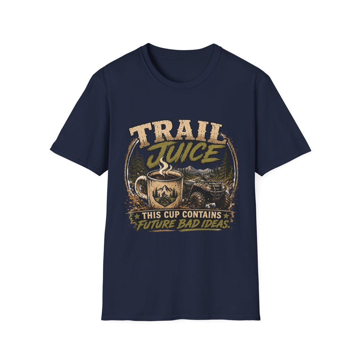 Trail Juice T-Shirt — Vintage Outdoor Camping Graphic