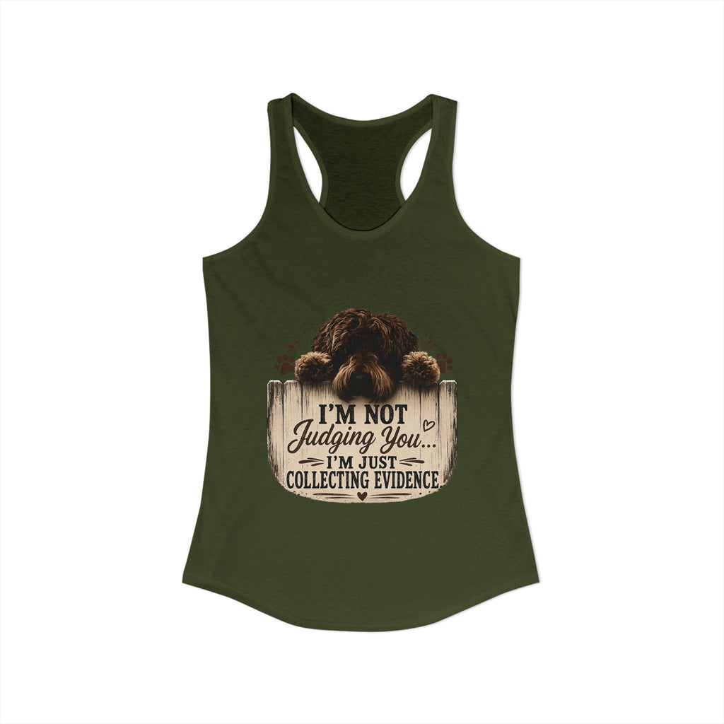 I'm Not Judging Women's Ideal Racerback Tank