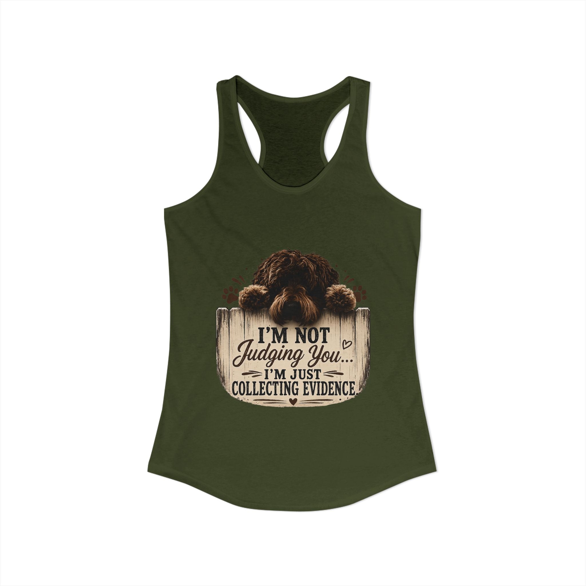 I'm Not Judging Women's Ideal Racerback Tank