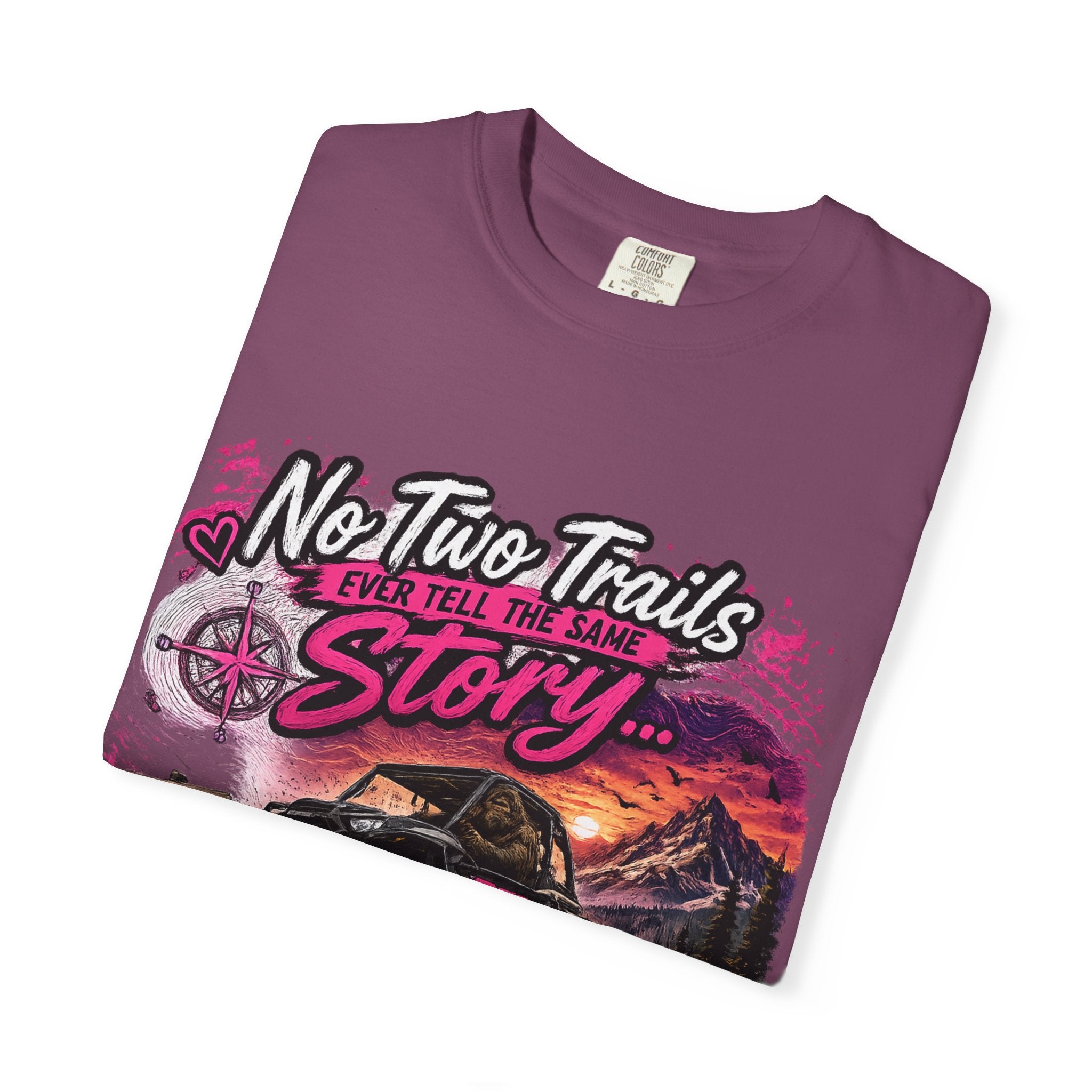 Off‑Road Truck T‑Shirt — “No Two Trails Ever Tell the Same Story” Adventure Tee