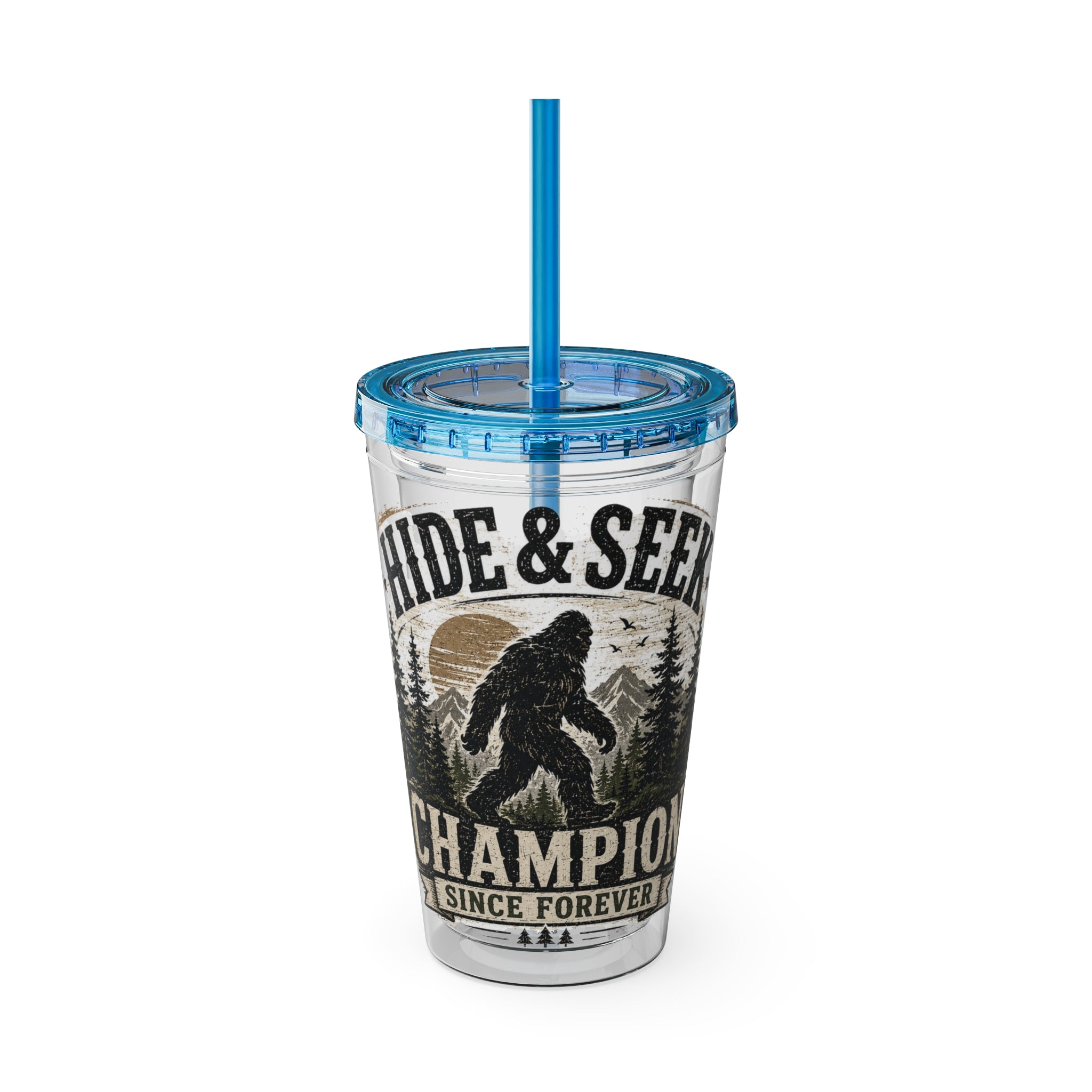 Hide & Seek Champion Since Forever Sunsplash Tumbler with Straw, 16oz