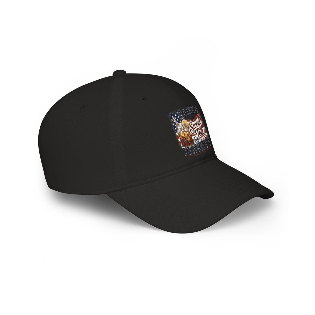 Raised on Sweet Tea and Liberty Baseball Cap