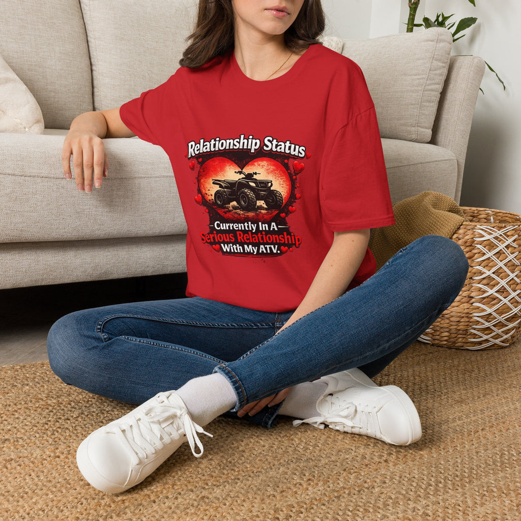 Jeep 'Let's Get Naked' Graphic T‑Shirt — 'Just Me & My Jeep' Off‑Road Pink Design