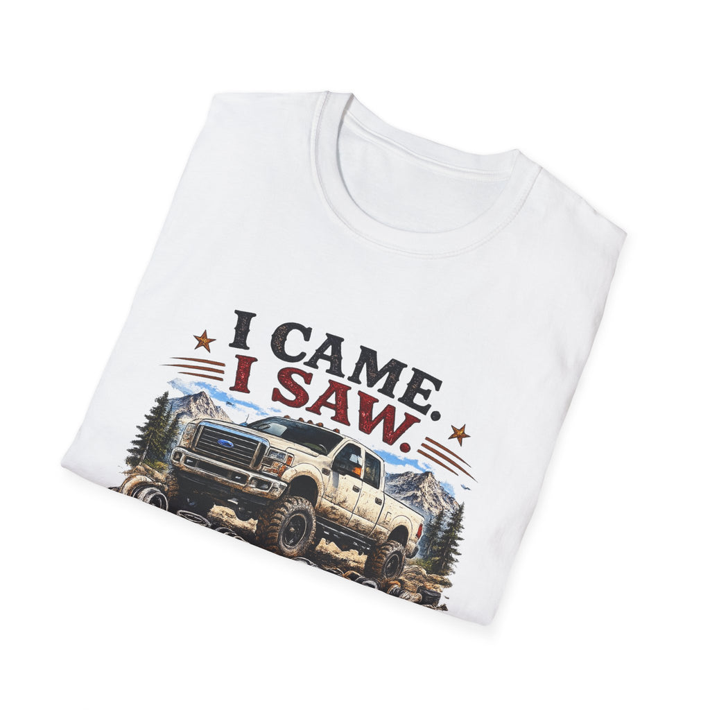 I Saw I Came, I Bought Truck Parts Softstyle T-Shirt