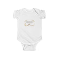 'Welcome Little One' Neutral Floral Newborn Onesie – Baby Bodysuit