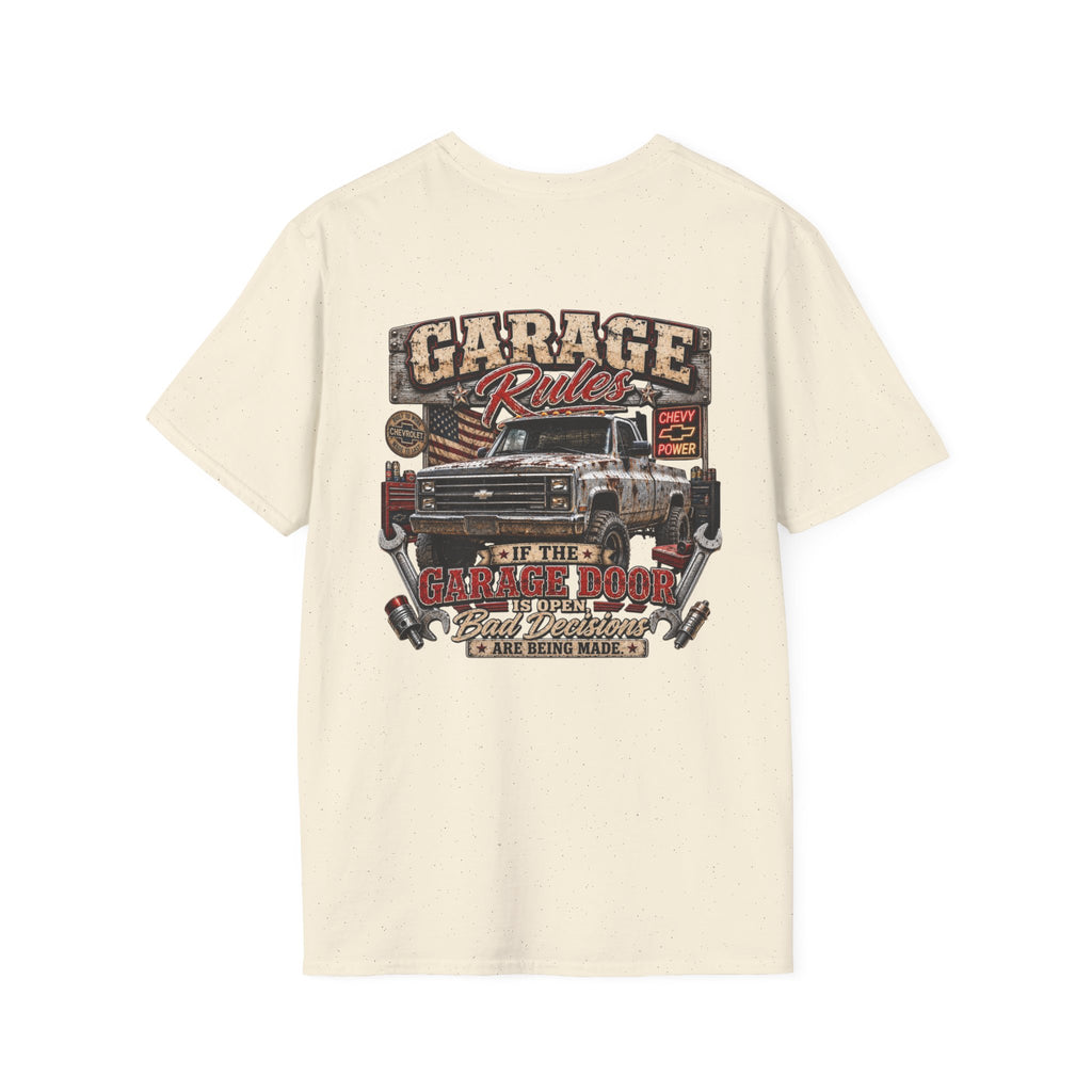 Garage Rules - Chevrolet K30 Vintage Badge T-Shirt
