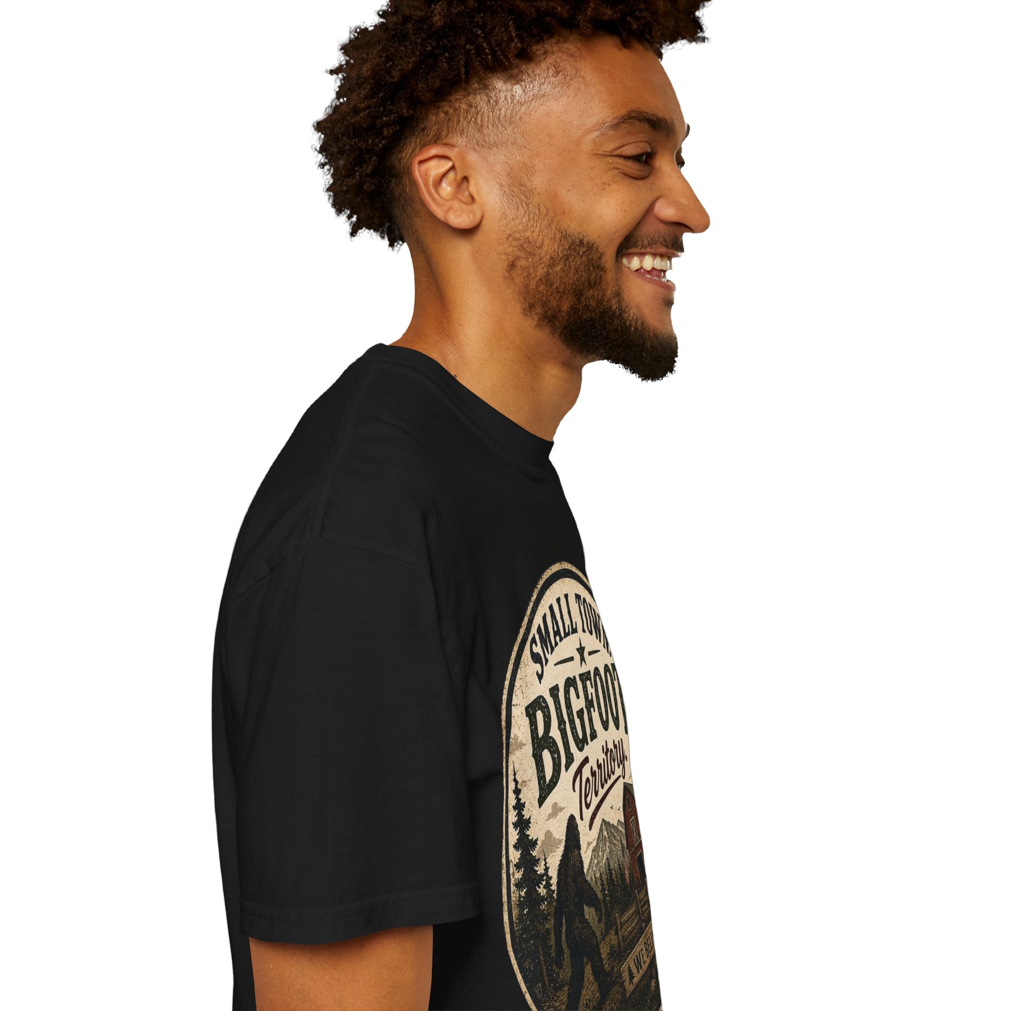 Small Town Bigfoot Territory T-shirt