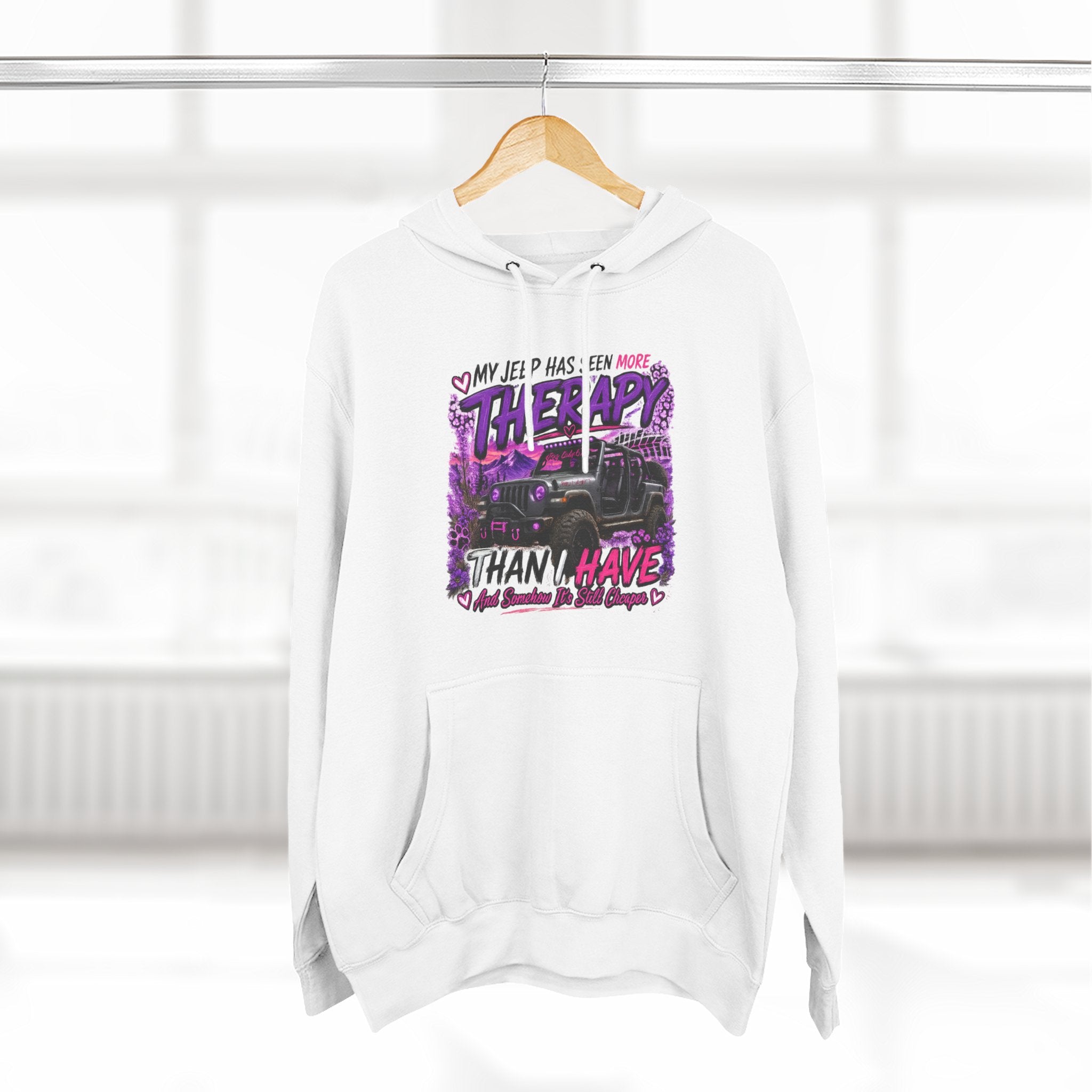 Jeep Lover Hoodie – Vintage Off-Road Truck Graphic Pullover (They Had Seen Better Days)