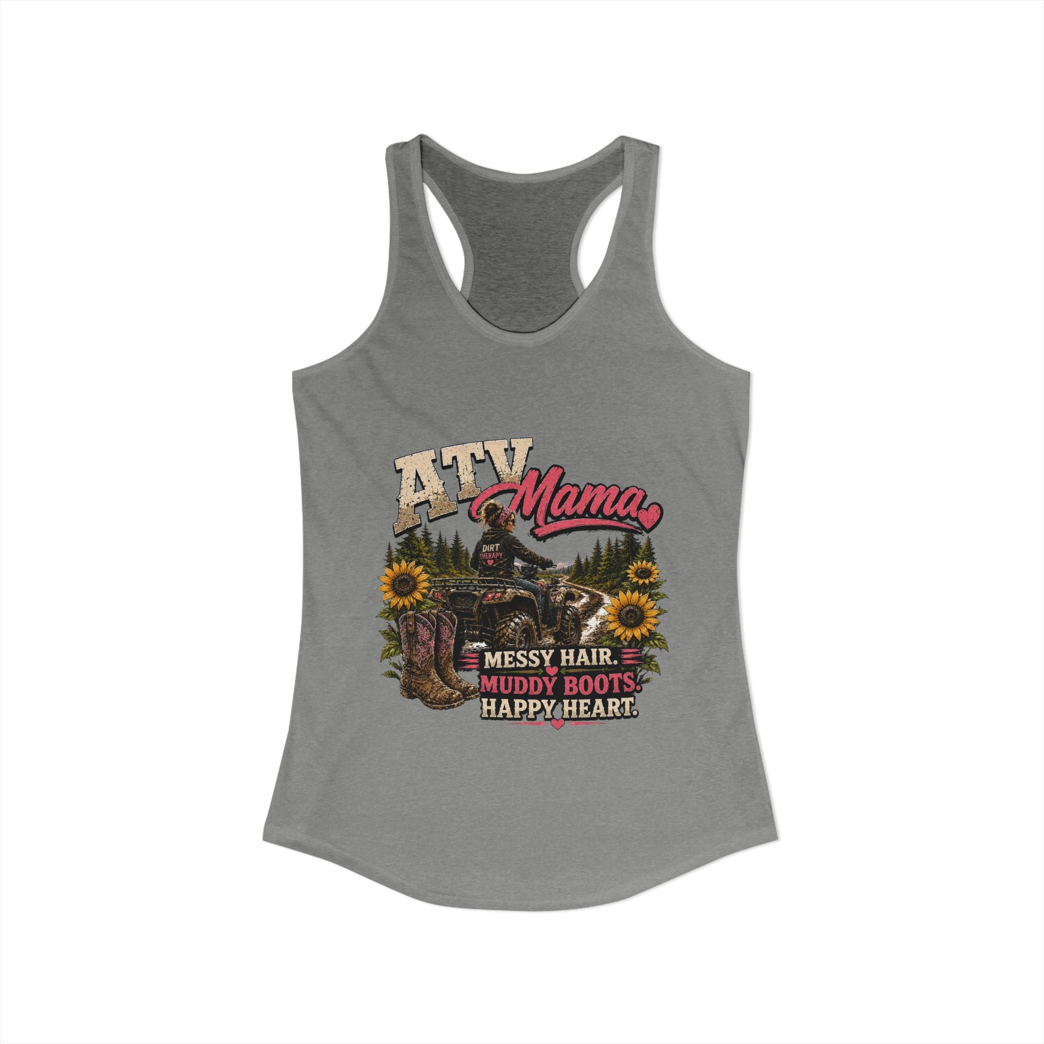 ATV Mama Women's Ideal Racerback Tank