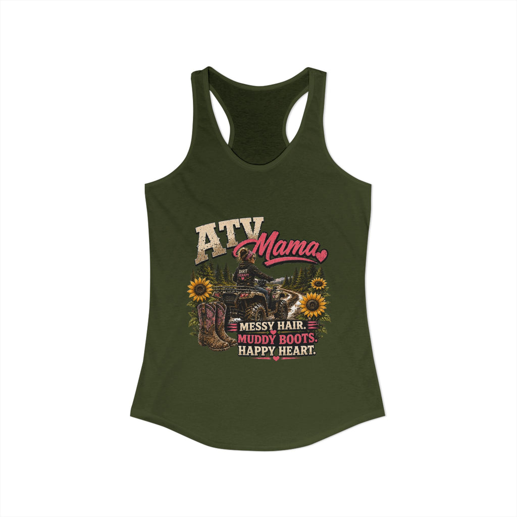 ATV Mama Women's Ideal Racerback Tank