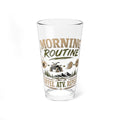 "Morning Routine: Coffee. ATV. Repeat." 16oz — Mixing Glass