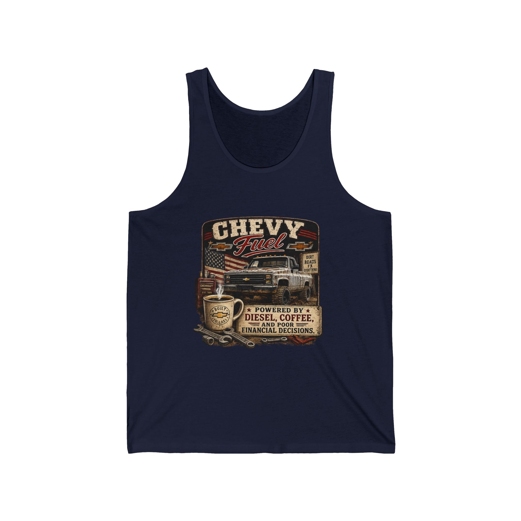 Chevy Fuel - Chevy Garage Vintage Tank
