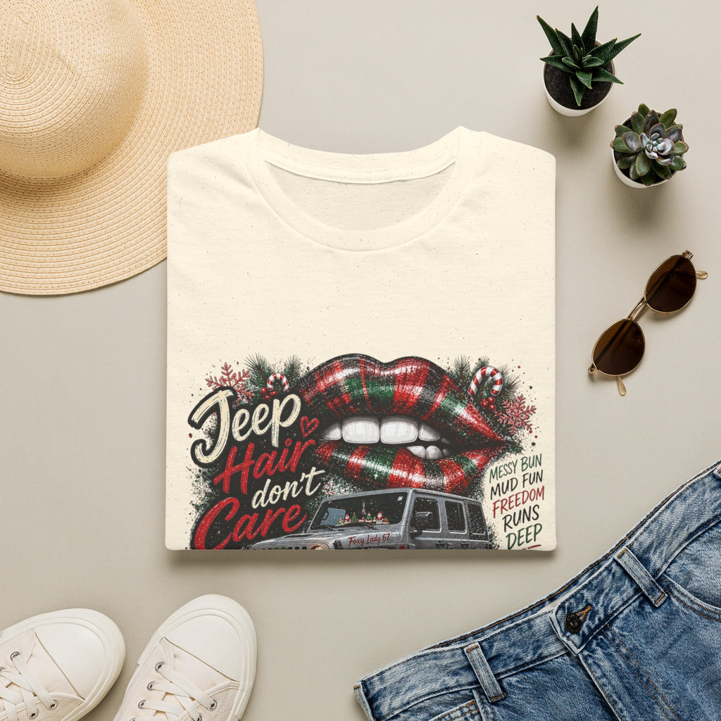 Jeep Hair Don’t Care T-Shirt — Women’s Jeep Lover Graphic Tee