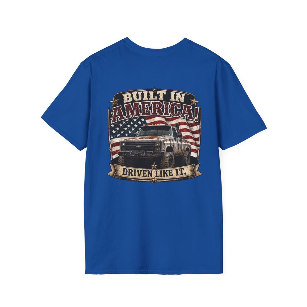 Built In America - Chevrolet K30 Vintage Patch T-Shirt