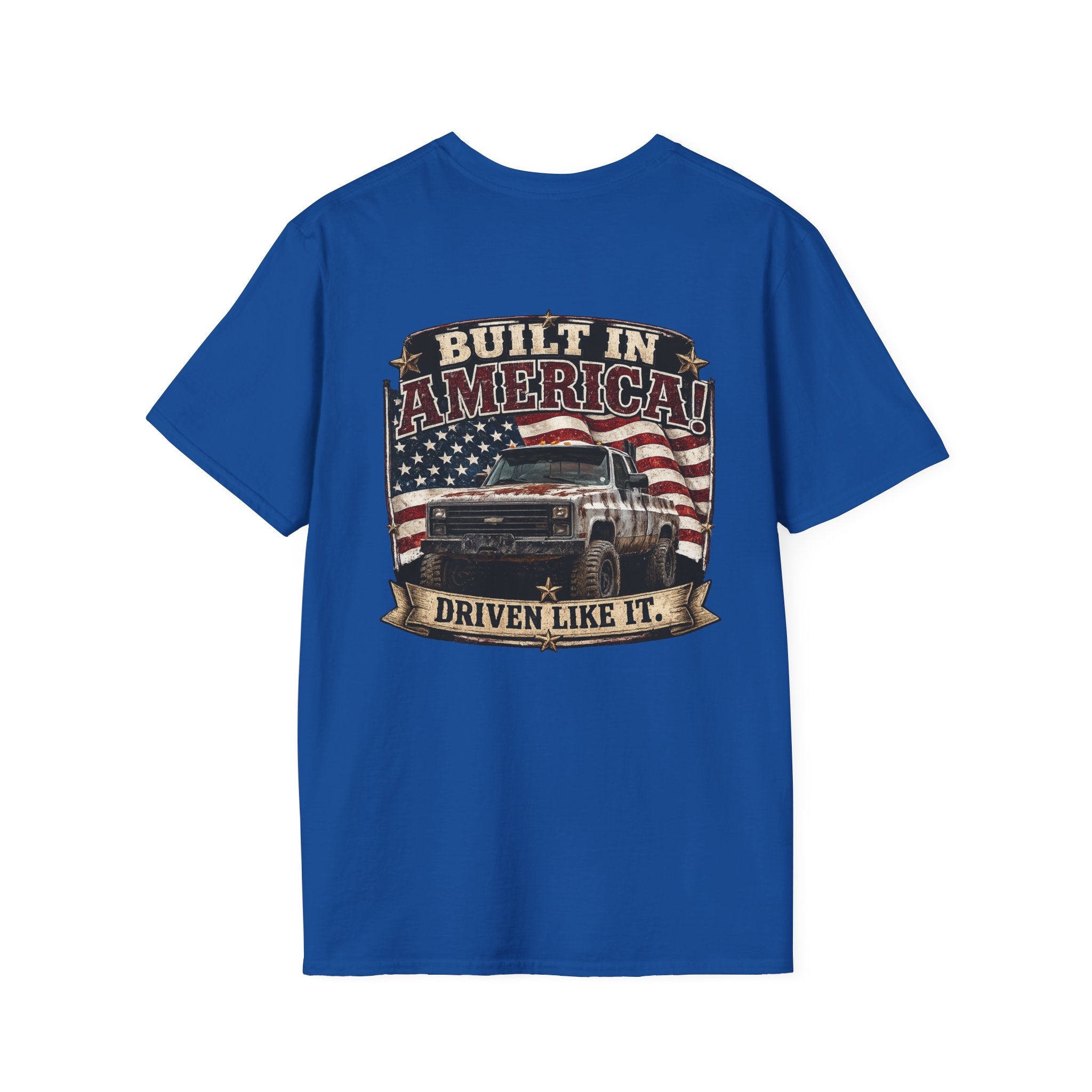 Built In America - Chevrolet K30 Vintage Patch T-Shirt